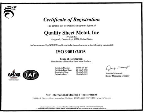 quality sheet metal inc